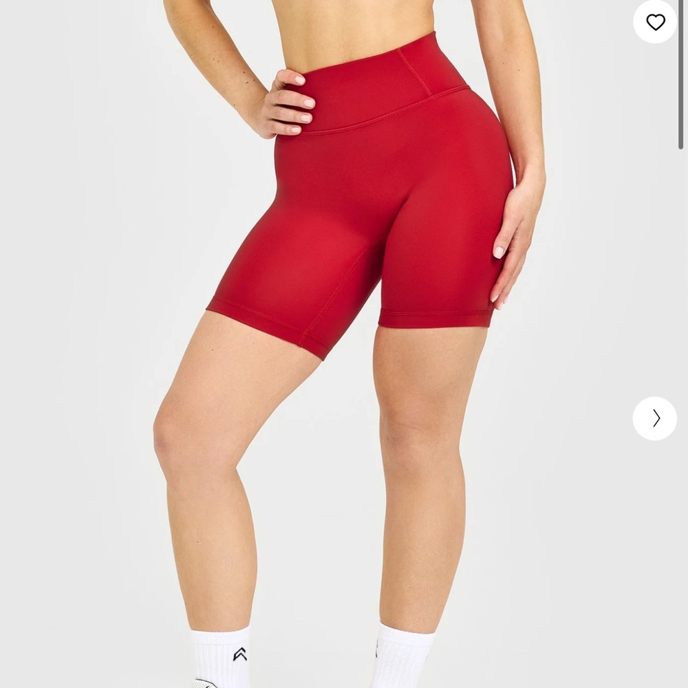 Timeless shorts toasted red